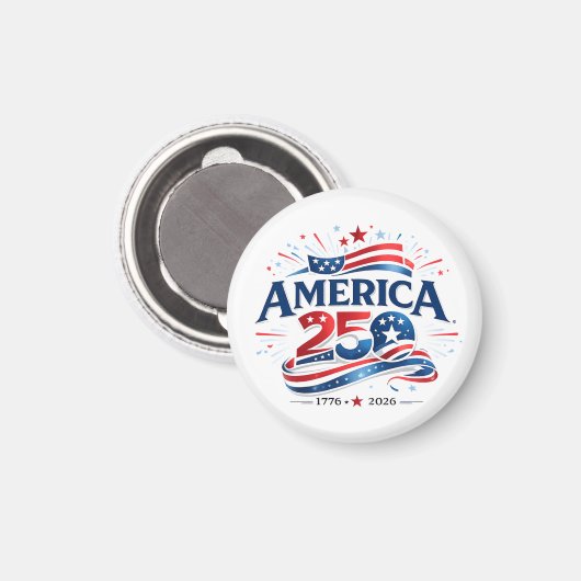 アメリカ建国250周年記念 1776–2026 マグネット (正面/裏面)