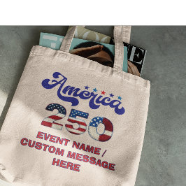 アメリカ建国250周年記念 1776-2026 独立記念日 トートバッグ