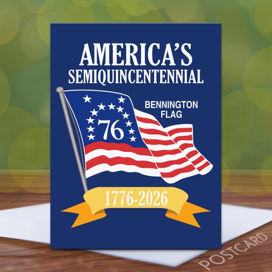 アメリカ建国250周年記念 1776-2026 USA 250 ポストカード