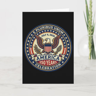アメリカ建国250周年記念 2026年7月4日 E Pluri カード