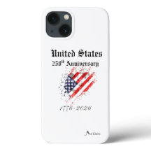アメリカ建国250周年記念 Apple スマホケース