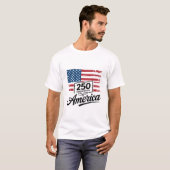 アメリカ建国250周年記念 Tシャツ (正面フル)