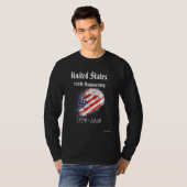 アメリカ建国250周年記念 Tシャツ (正面フル)
