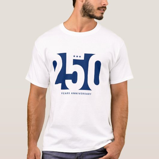 アメリカ建国250周年記念 Tシャツ (正面)