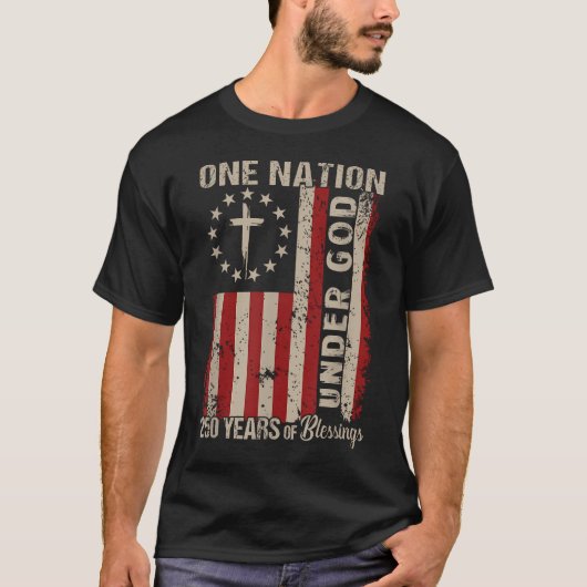 アメリカ建国250周年記念 Tシャツ (正面)