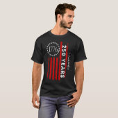 アメリカ建国250周年記念 Tシャツ (正面フル)