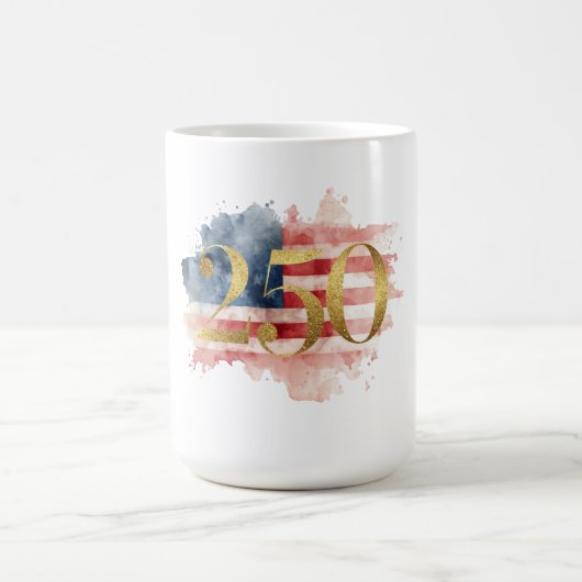 アメリカ建国250周年記念Tシャツ コーヒーマグカップ (中央)