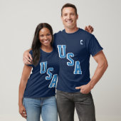 アメリカ建国250周年記念USAホッケージャージ Tシャツ (ユニセックス)