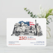 アメリカ建国250周年 アメリカの自由の250年 招待状 (スタンド正面)