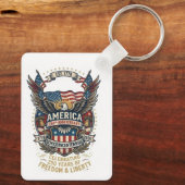 アメリカ建国250周年 アメリカーナ 1776 自由 独立 アメリカ キーホルダー (裏面)