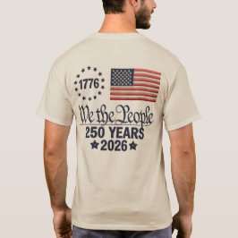 アメリカ建国250周年 アメリカ国旗 愛国 2026 Tシャツ