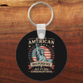 アメリカ建国250周年 アメリカ250年 キーホルダー (正面)