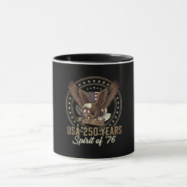 アメリカ建国250周年 - アメリカ 1776-2026 マグカップ