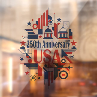 アメリカ建国250周年 ウィンドウサイン
