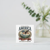 アメリカ建国250周年 エンクロージャーカード (スタンド正面)