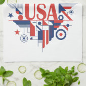 アメリカ建国250周年 キッチンタオル (折り畳み)