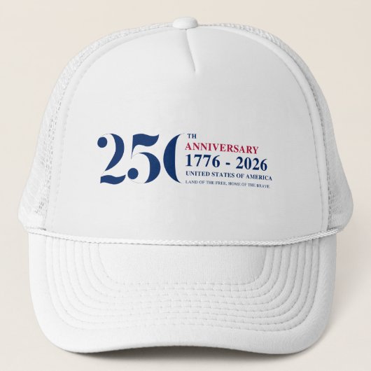 アメリカ建国250周年 キャップ (正面)