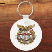 アメリカ建国250周年 キーホルダー (裏面)