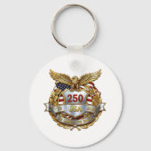 アメリカ建国250周年 キーホルダー (裏面)