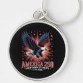 アメリカ建国250周年  キーホルダー (正面)