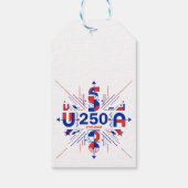 アメリカ建国250周年 ギフトタグ (裏面)