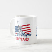 アメリカ建国250周年 コーヒーマグカップ (正面左)