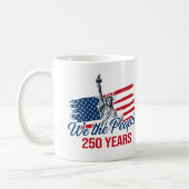アメリカ建国250周年 コーヒーマグカップ (左)