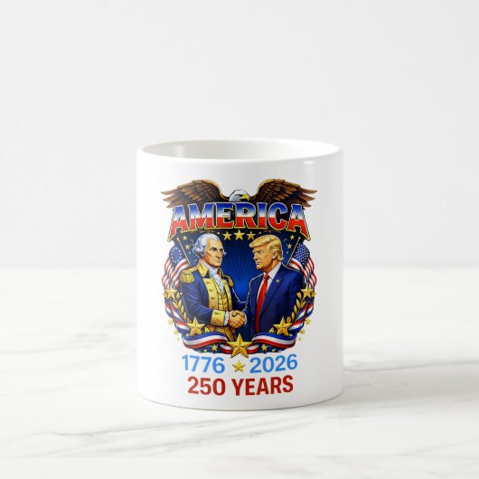アメリカ建国250周年 コーヒーマグカップ (中央)