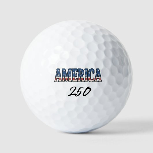 アメリカ建国250周年 ゴルフボール (正面)