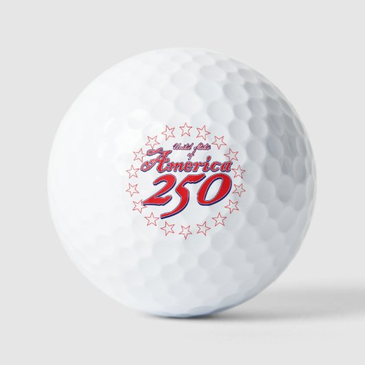 アメリカ建国250周年 ゴルフボール (正面)