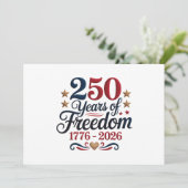 アメリカ建国250周年 サンキューカード (スタンド正面)