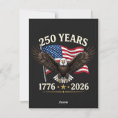 アメリカ建国250周年 シーズンカード (裏面)