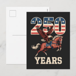アメリカ建国250周年 シーズンポストカード
