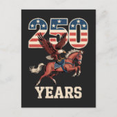 アメリカ建国250周年 シーズンポストカード (正面)