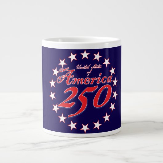 アメリカ建国250周年 ジャンボコーヒーマグカップ (正面)