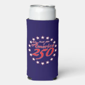アメリカ建国250周年 スリム缶クーラー (Seltzer正面)