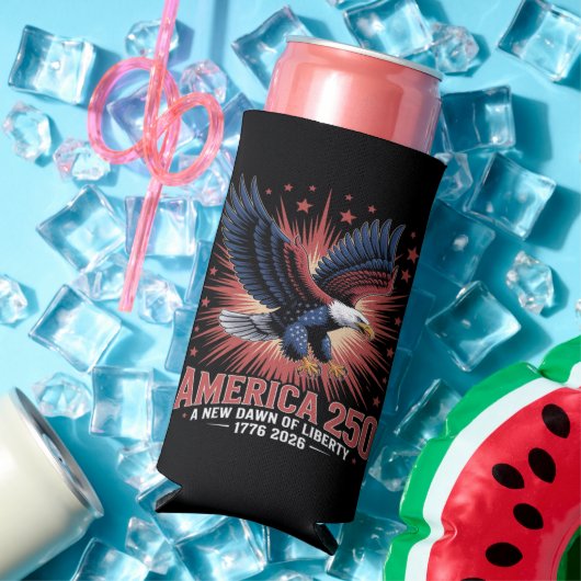 アメリカ建国250周年 スリム缶クーラー (インサイチュ 夏)