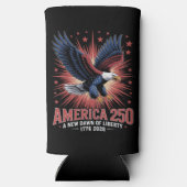 アメリカ建国250周年 スリム缶クーラー (裏面)