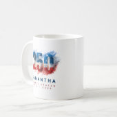 アメリカ建国250周年 セミクインセンテニアルUSA コーヒーマグカップ (正面左)