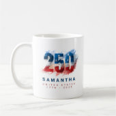アメリカ建国250周年 セミクインセンテニアルUSA コーヒーマグカップ (左)