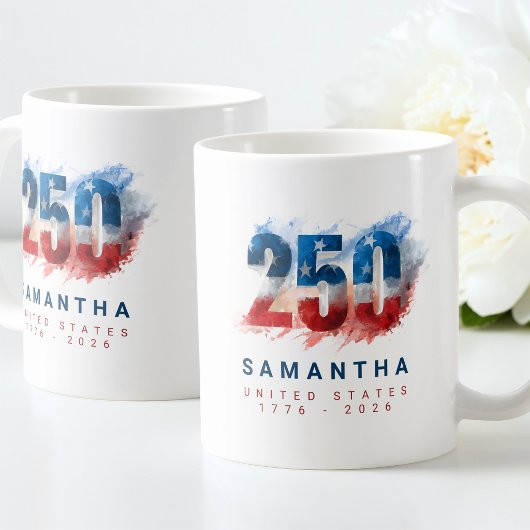 アメリカ建国250周年 セミクインセンテニアルUSA コーヒーマグカップ