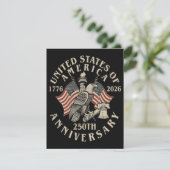 アメリカ建国250周年 セーブザデート (スタンド正面)