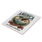 アメリカ建国250周年 タイル (側面)
