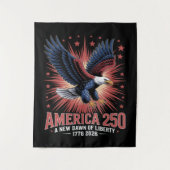 アメリカ建国250周年 タペストリー (正面)