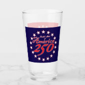 アメリカ建国250周年 タンブラーグラス (正面)