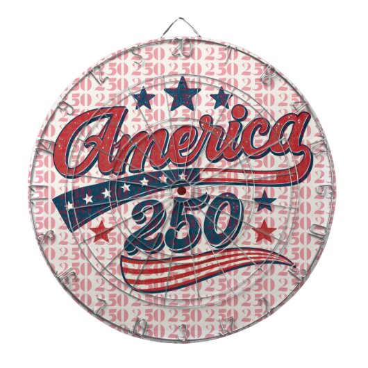 アメリカ建国250周年 ダーツボード (正面)