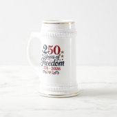 アメリカ建国250周年 ドリンクウェア ビールジョッキ (正面左)