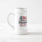 アメリカ建国250周年 ドリンクウェア ビールジョッキ (左)
