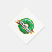 アメリカ建国250周年 ドーナツ スタンダードカクテルナプキン (角)