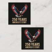 アメリカ建国250周年 ノートカード (正面/裏面)